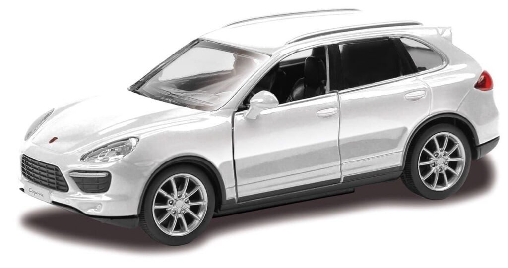 Детская игрушка инерционная металлическая машинка Porshe Cayenne 1:32 Белый (3) купить с доставкой в Украине - croco.in.ua