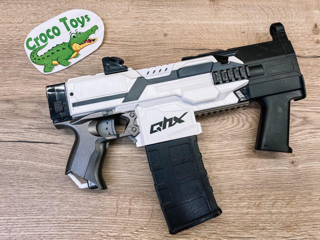 Детский автомат MP5K с мягкими поролоновыми пулями 20 шт на аккумуляторе (8) купить с доставкой в Украине - croco.in.ua