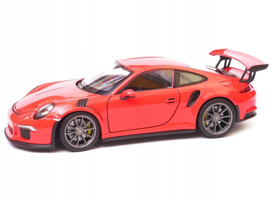 Коллекционная металлическая машинка Порш Porsche 911 GT3 RS 1:24 Красный (4) купить с доставкой в Украине - croco.in.ua
