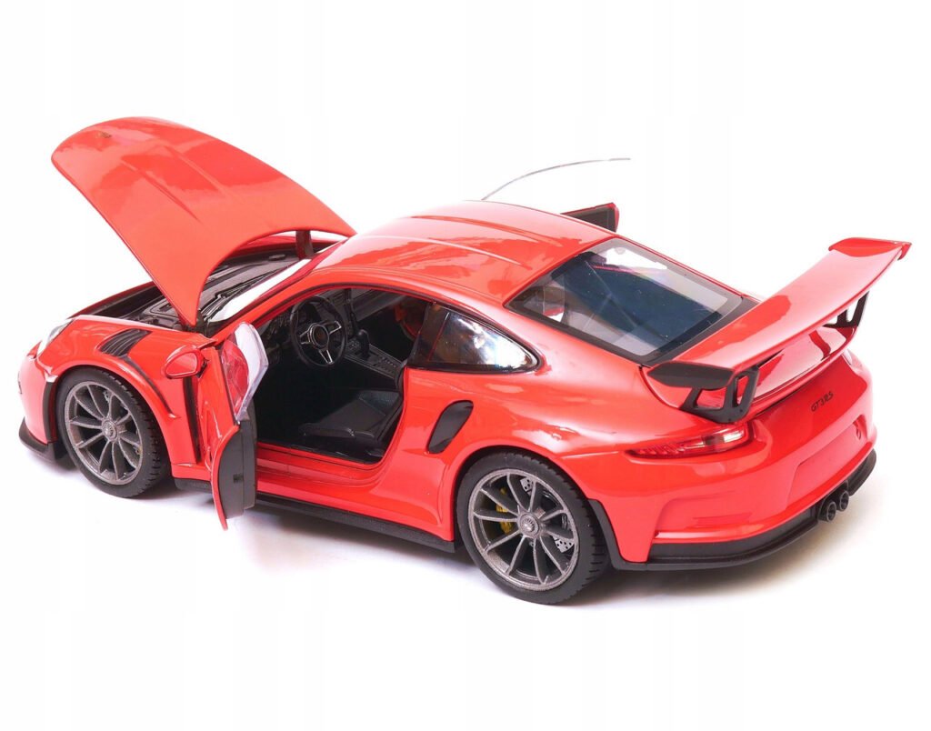 Коллекционная металлическая машинка Порш Porsche 911 GT3 RS 1:24 Красный (5) купить с доставкой в Украине - croco.in.ua