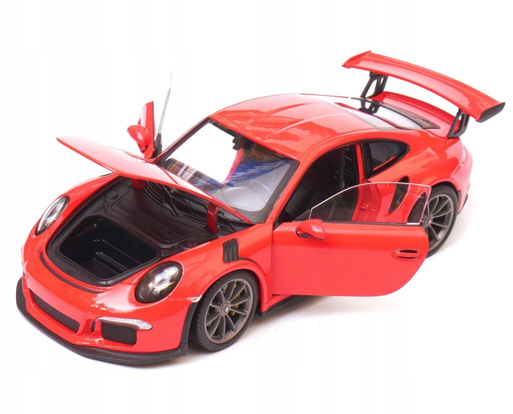 Коллекционная металлическая машинка Порш Porsche 911 GT3 RS 1:24 Красный (3) купить с доставкой в Украине - croco.in.ua