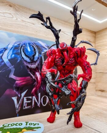 Набор подвижная фигурка Супергерой Веном Venom Красный