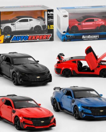 Дитяча іграшка інерційна металева машинка Chevrolet Camaro 1:32