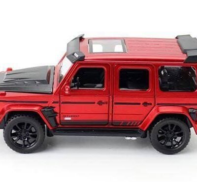 Дитяча іграшка-інерційна металева машинка Джип Mercedes Brabus G700 1:32 Червоний