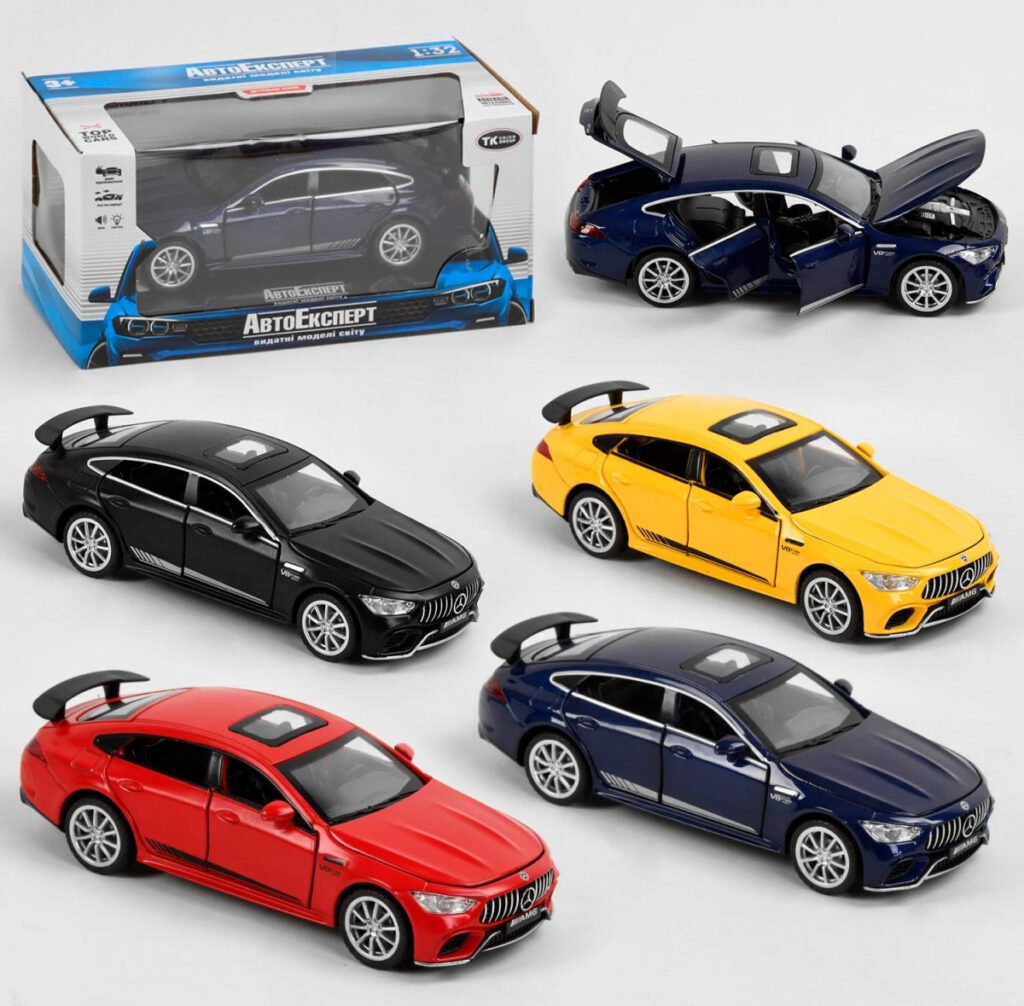 Дитяча іграшка інерційна металева машинка Mercedes AMG 1:32 Синій (5) купить с доставкой в Украине - croco.in.ua
