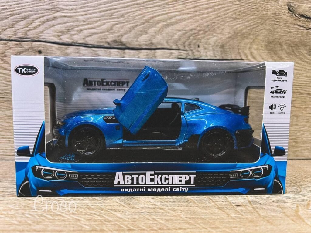 Дитяча іграшка інерційна металева машинка Chevrolet Camaro 1:32 Синій (5) купить с доставкой в Украине - croco.in.ua