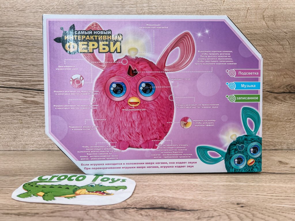 М'яка інтерактивна іграшка Фьорбі Furby Connect російською мовою Рожевий (9) купить с доставкой в Украине - croco.in.ua