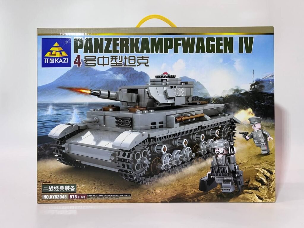 Конструктор Военный Немецкий Танк Panzer IV 576 деталей со световыми эффектами (7) купить с доставкой в Украине - croco.in.ua