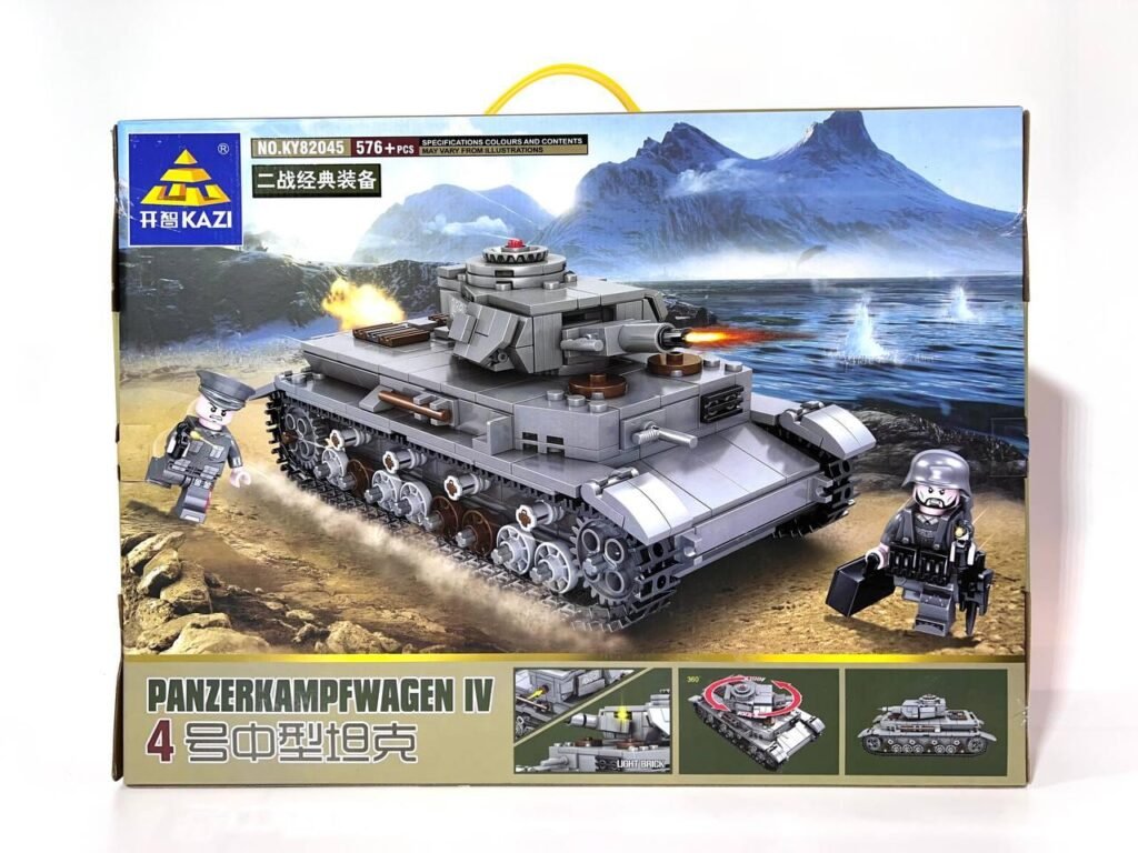 Конструктор Военный Немецкий Танк Panzer IV 576 деталей со световыми эффектами (8) купить с доставкой в Украине - croco.in.ua